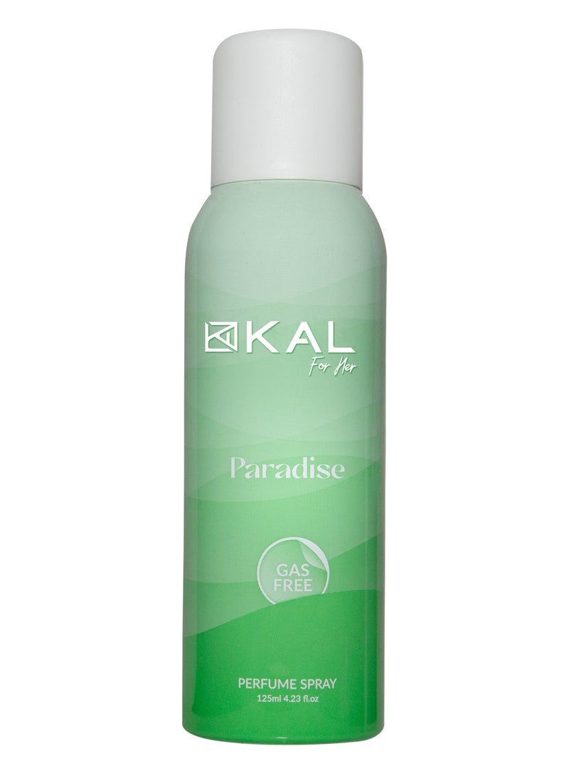 KAL Paradise Perfume Spray For Women 125ml