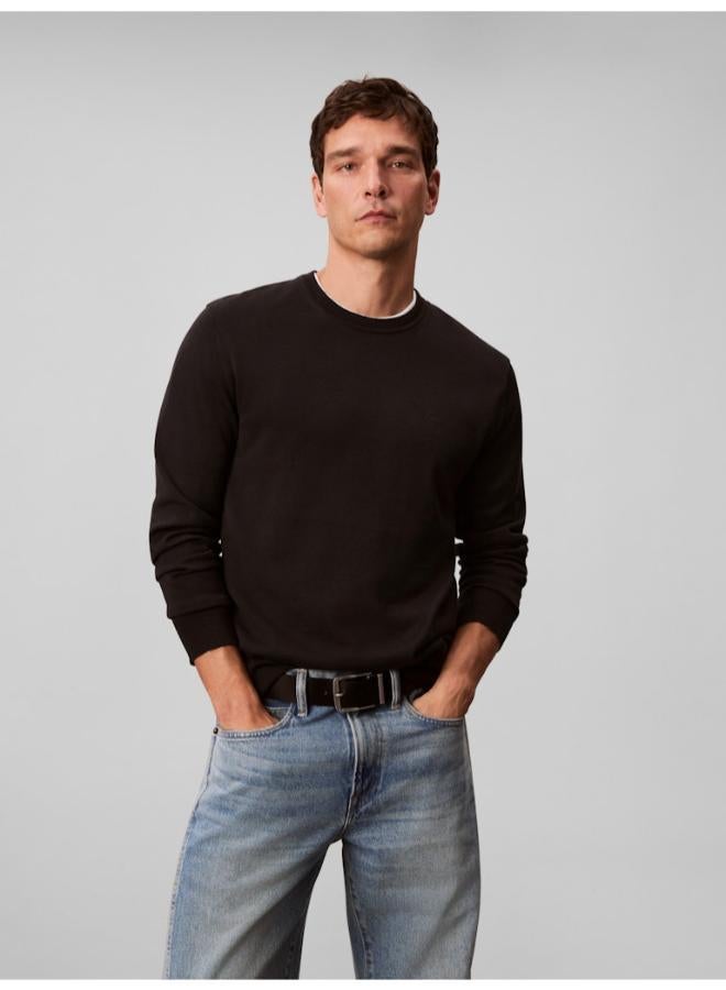 كالفن كلاين كنزة قطن سوبيما كلاسيك - Image 1