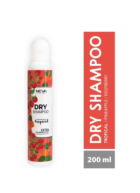 Neva Styling Dry Shampoo Extra Volumizing Effect Tropical Pineapple & Raspberry, 200ml