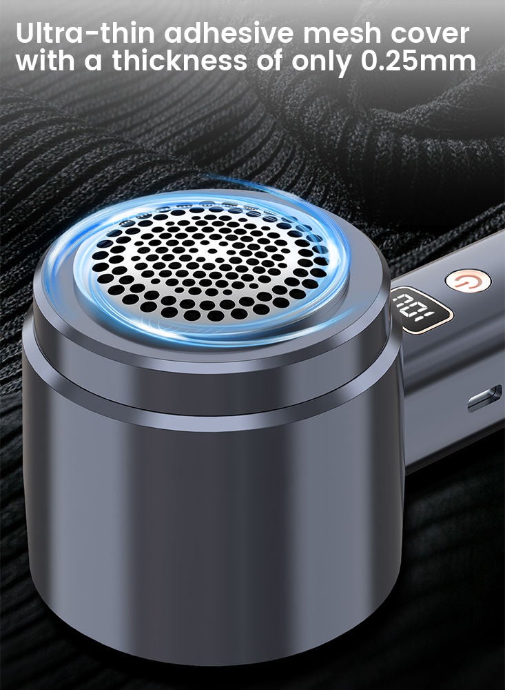 LUCKME 6-Blade Fabric Shaver with Battery Indicator - Ultra-Thin Mesh Guard, Self-Cleaning Technology - Your Ultimate Solution for Lint Removal - Image 2