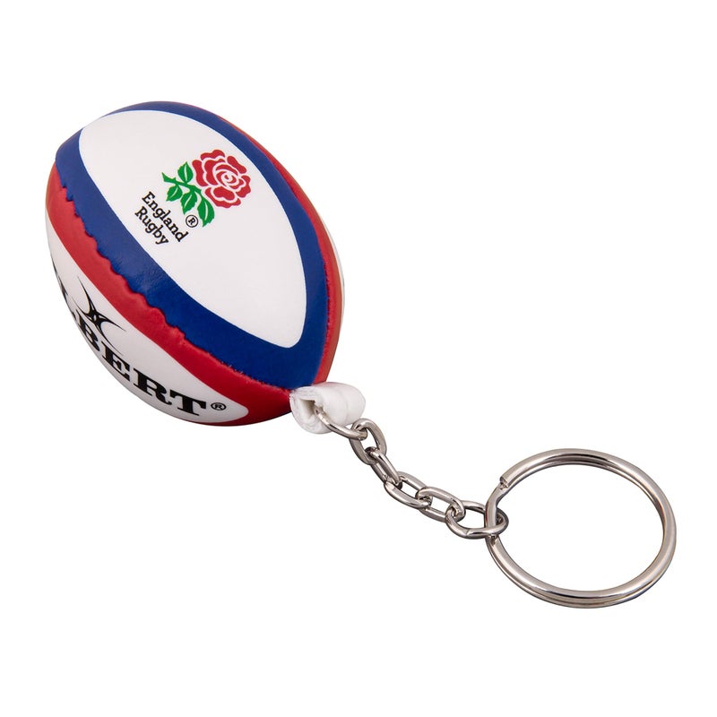 Gilbert England Rugby Ball Keyring - Image 1