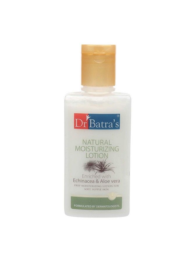 Dr Batra's Natural Moisturizing Lotion Enriched With Echinacea Aloe Vera 100 Ml Pack Of 4 - Image 3