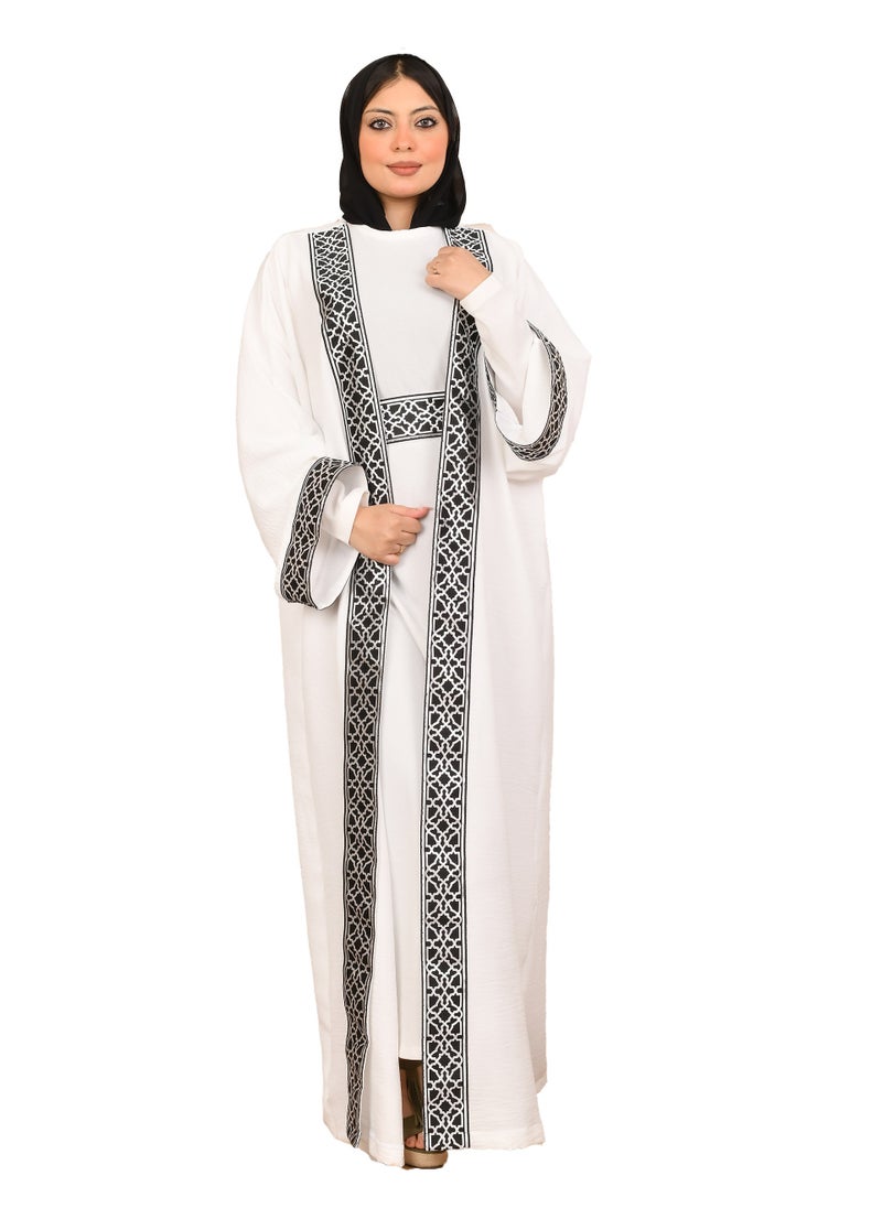 ماركة غير محددة - قفطان رمضاني كم طويل - Image 1