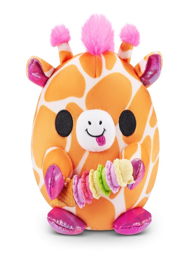 Snackles Non-Licensed Series 1 5-inch Plush by ZURU, Plush with Snack Accessory - Image 3