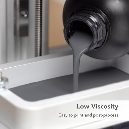 phrozen Aqua 4K Resin for High-Precision 3D Printing,405nm LCD UV-Curing Photopolymer Resin for Low Shrinkage, Great Detail, Low Odor, Non-Brittle (Gray, 1KG) - Image 3