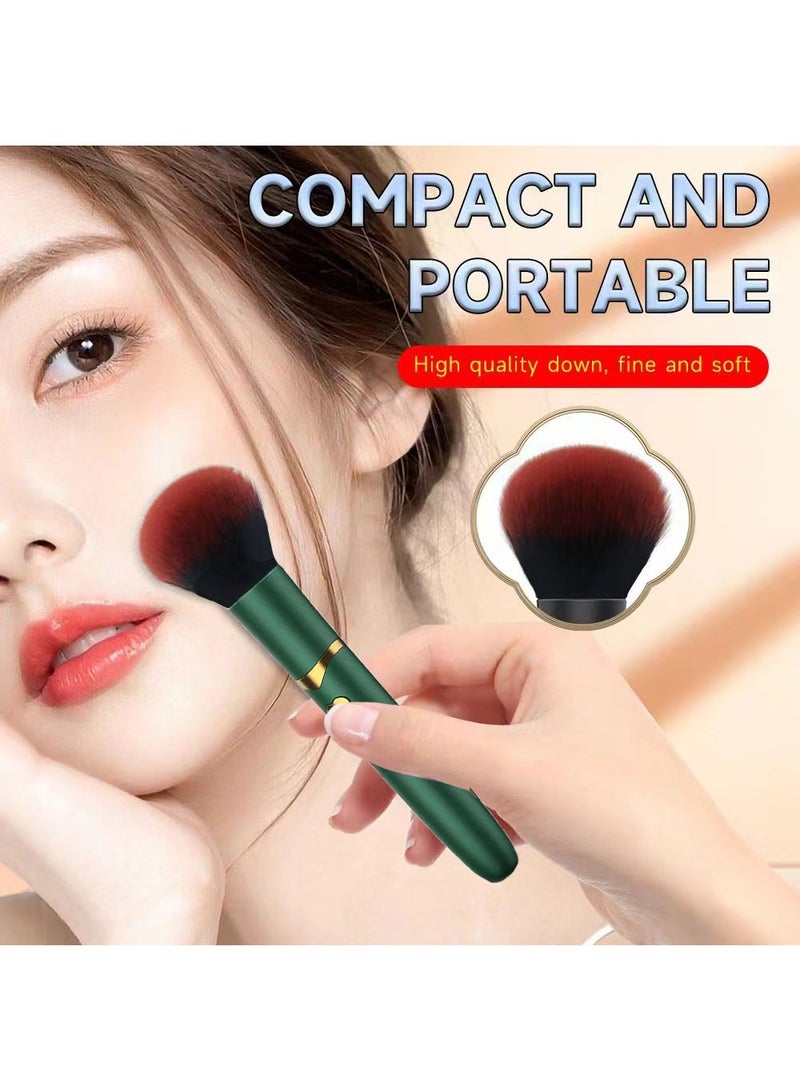 Generic Electric Brush Accessories Portable Quiet and Comfortable Electric,Electric Face Makeup Brushes, Hand-held Brush with 10 Adjustable Gears Vibration for Relaxing Time  - Image 2