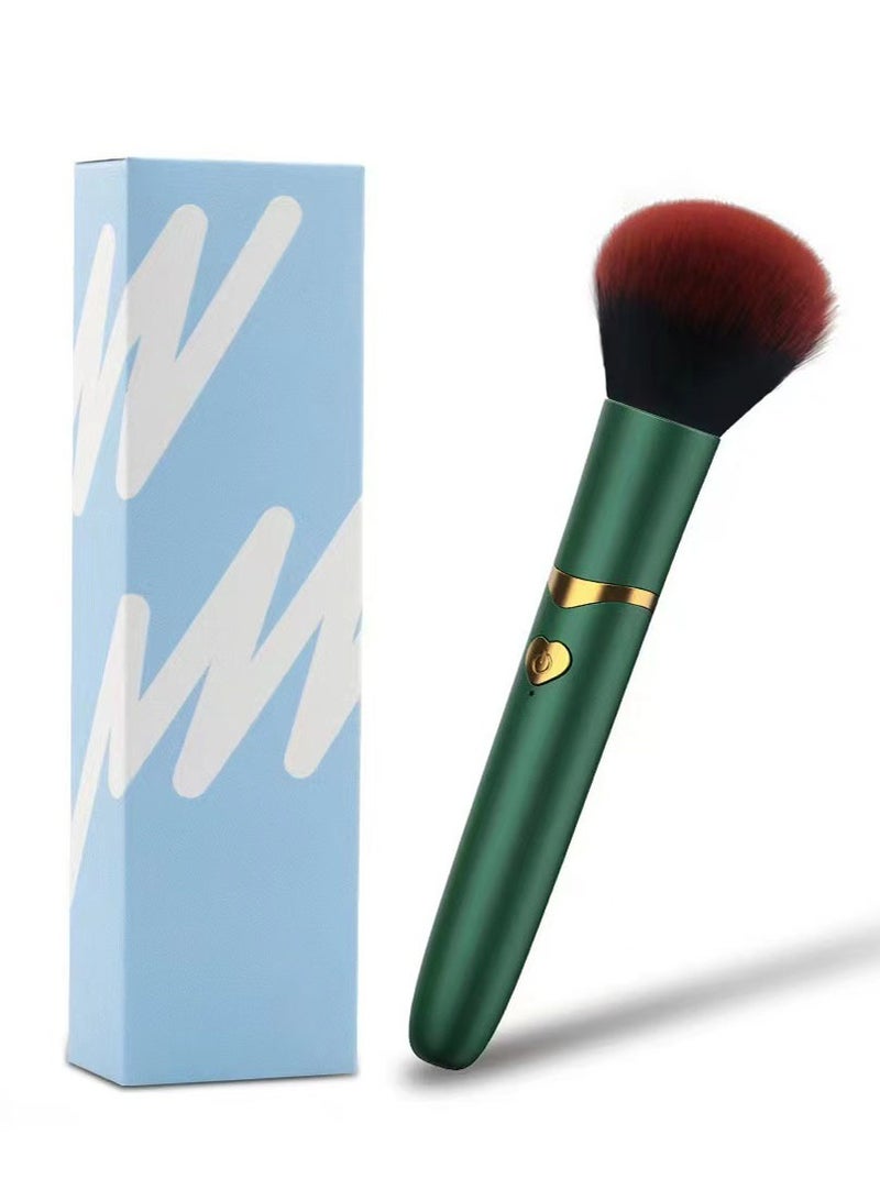 Generic Electric Brush Accessories Portable Quiet and Comfortable Electric,Electric Face Makeup Brushes, Hand-held Brush with 10 Adjustable Gears Vibration for Relaxing Time  - Image 5