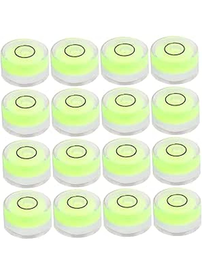 16 Pieces Bubble Level Set Horizontal Measuring Tool - Image 1