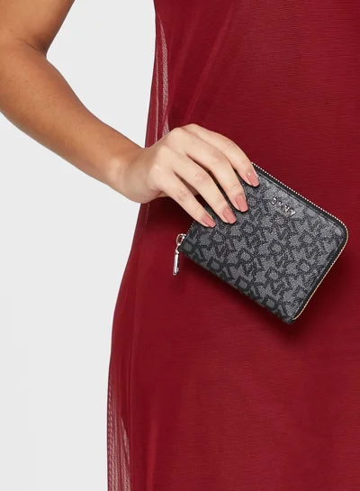 DKNY Bryant Logo Print Purse