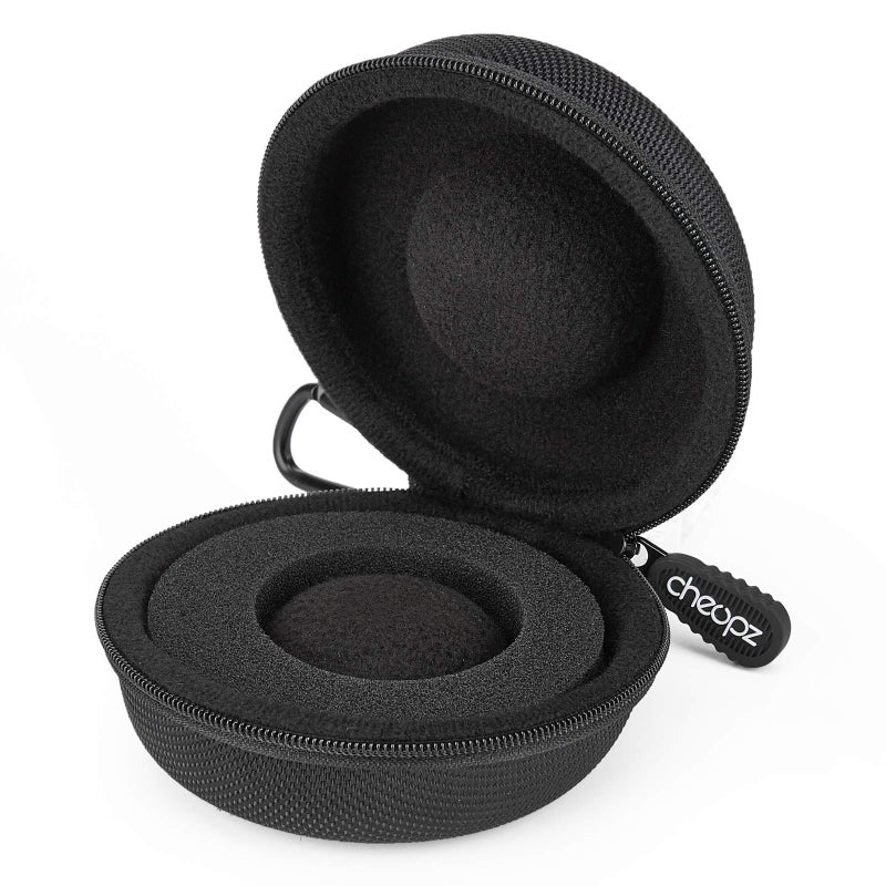 Cheopz Travel Watch Case Single Storage Box for Wristwatches  Smart Watches up to 50mm Black - Image 1