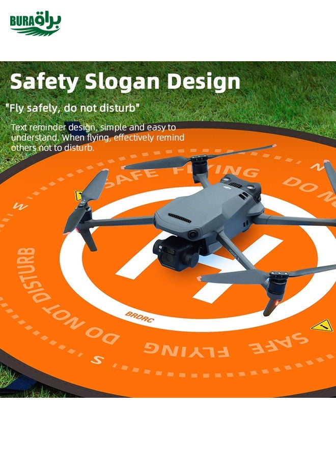 BURAQ For DJI Mavic MINI 3PRO/Avata BRDRC Drone Landing Pad, Size: 75cm - Image 5