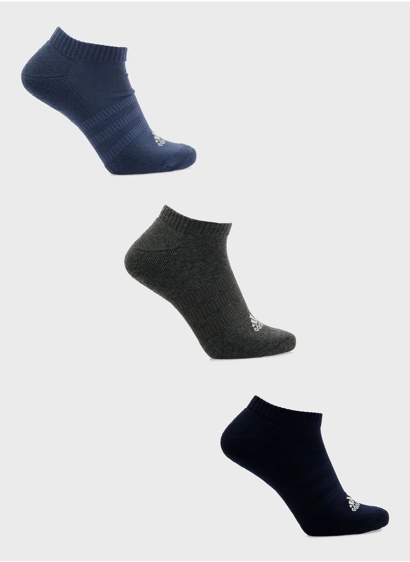 Adidas 3 Pack Crew Sportswear Socks