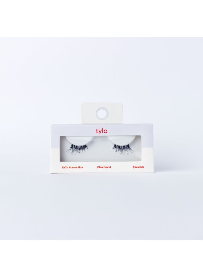 tyla Lashes Natural Hair Half Moon # 03 - Image 1