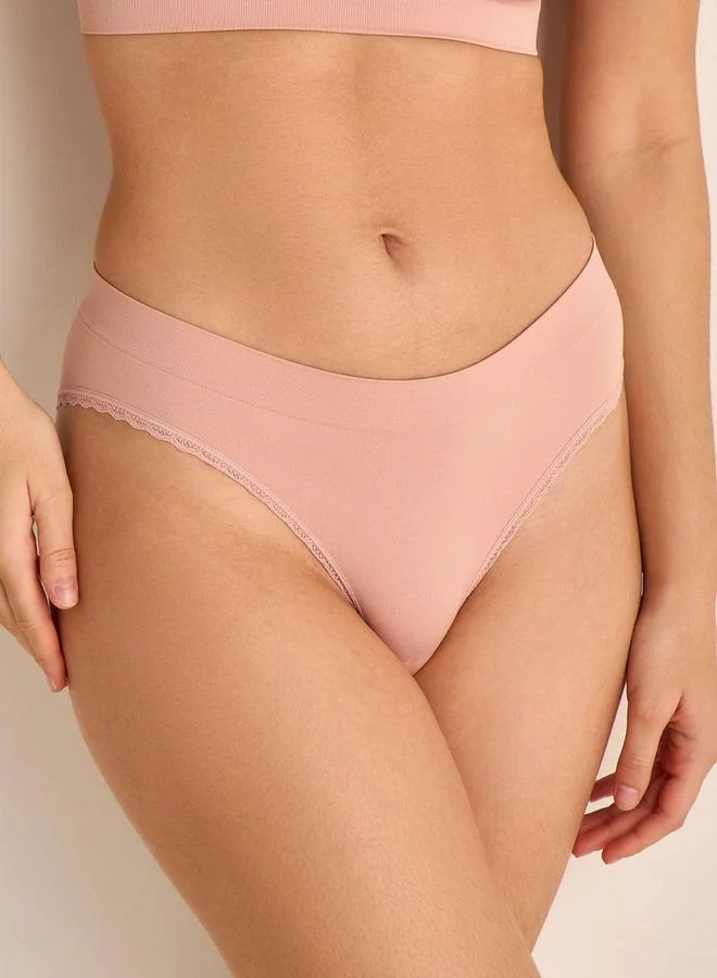 Splash FAV Skims Bikini Briefs with Scalloped Design