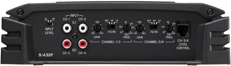 Alpine S-A32F S Series 4 Channel Digital Amplifier 80 Watts RMS x 4, 2 Ohms - Image 3