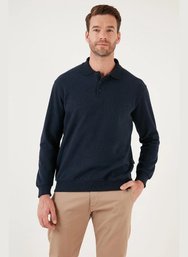 Buratti Buratti Cotton Blend Regular Fit 2-Pack Polo Collar Sweater Men's POLO COLLAR SWEATER 456223S2