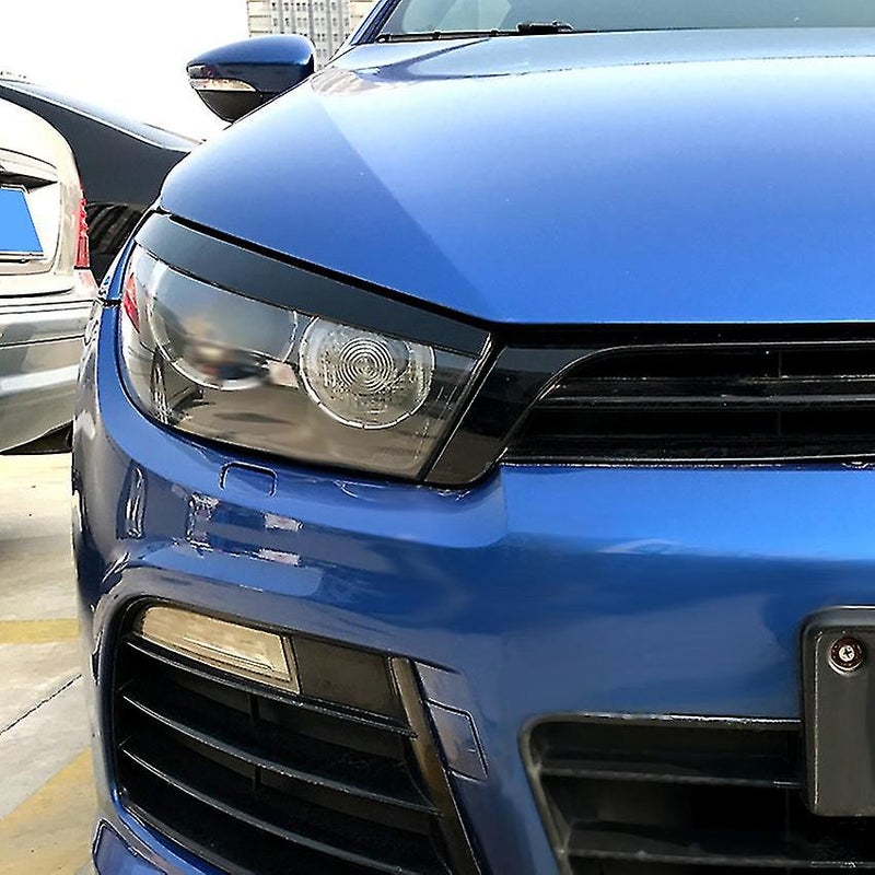 Car Eyebrow Sticker For Scirocco Gts 2008-2017 Black - Image 4