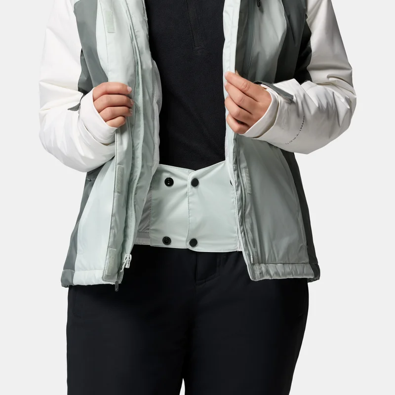 Columbia Green Women's Snowy Summit Insulated Jacket for Women | Best Price UAE