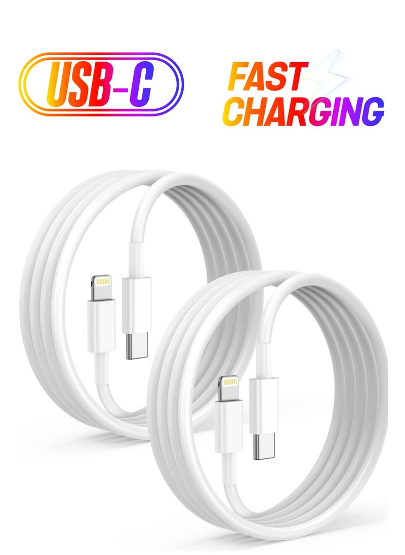 ELTRAZONE 2Pack for iPhone 13 PRO MAX  Fast Charger Cable  MFi Certified], USB Type C to Lightning Cable iPhone Charging Cord for Apple iPhone 13 12 11 Pro XR XS Max X 8 Plus iPad Pro  - Image 1