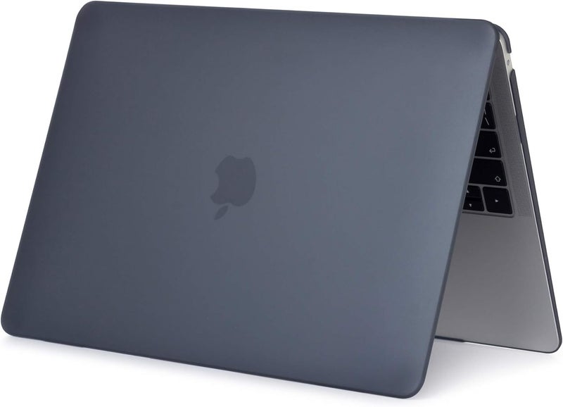 سيفن لاين متوافق مع حافظة MacBook Air 13 بوصة M1 2022/2021/2020/2019/2018 غطاء صلب لـ Mac Air 13 بوصة موديل A1932/A2337/A2179 وغطاء لوحة مفاتيح عربي تخطيط الإمارات، أسود غير لامع - Image 5