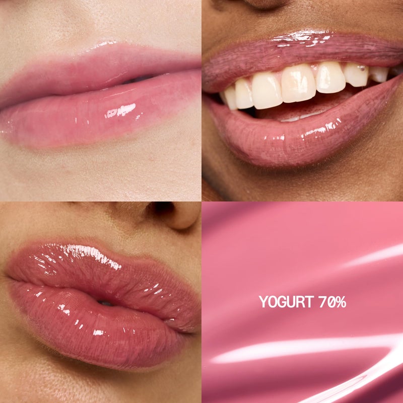 fwee 3D Voluming Gloss 70% (Rich) | Yogurt 70% | High Shine, Non-Sticky Lip Gloss for Makeup | Long-Lasting, Moisturizing Gel Formula | 30%, 70% Pigment Options | 5.3g - Image 2