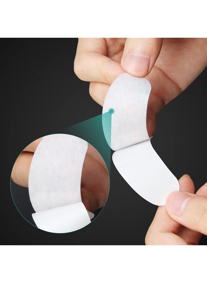 Ahier Eyepads Eyelash Extensions Lint Free, 100 Pairs Set Eye Pads for Lash Extensions, Hydrogel Eye Patch DIY False Eyelash Lash Extension Makeup Eye Gel Pad - Image 2