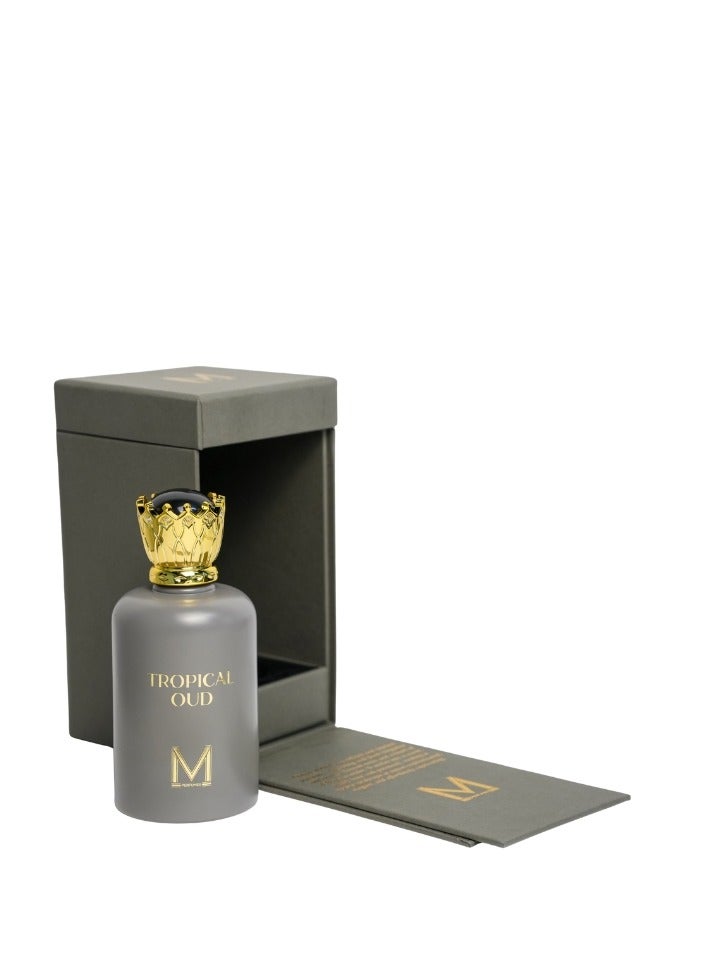 عطور VM تروبيكال عود - أو دو بارفان 100 مل – عطر البرغموت وزهر البرتقال والخزامى والباتشولي مع قاعدة دافئة من المسك - Image 5