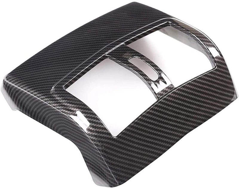 Yurefax Carbon Fiber Rear Air Conditioning Vent Cover for Mercedes W212 - Image 3