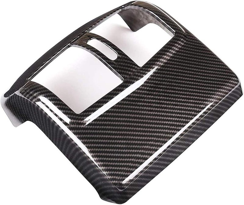 Yurefax Carbon Fiber Rear Air Conditioning Vent Cover for Mercedes W212 - Image 4
