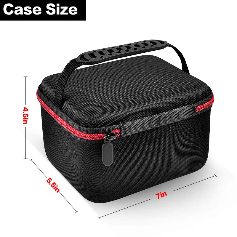 Comecase Portable Carrying Case Compatible with Polaroid Now 2nd/ for 3rd Generation I-Type Instant Camera/for Now/for Now+/ for OneStep 2 VF/for OneStep+ Instant Film with Mesh Pocket (Black) - Image 5