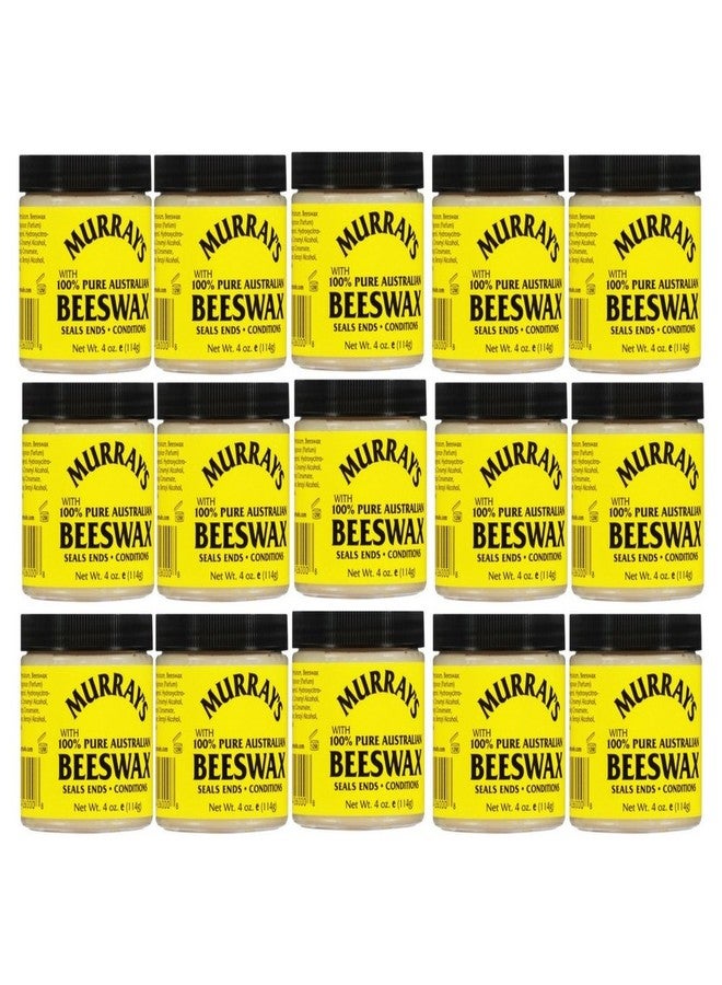 Murrays 100% Pure Beeswax 4 oz (15 pack)