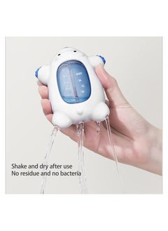 SYOSI Bath Tub Thermometer Floating Pool Thermometer Digital, Bathing Temperature Safety Monitor Baby Bath Thermometer With Temperature Warning White  - Image 4