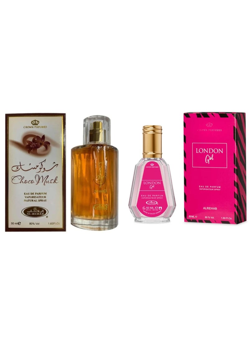Choco Musk EDP - 50ml - London Girl Perfume 50ml Unisex