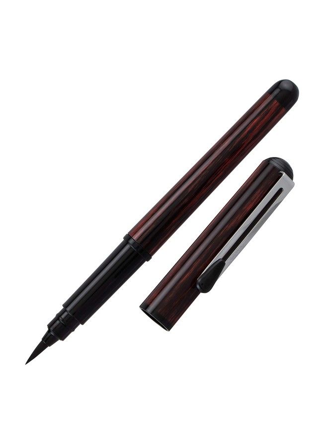 Pentel Arts Limited Edition Pocket Brush Mahogany Wrap - Image 3