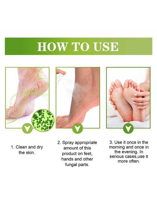 SOUTH MOON - Foot Deodorant Spray, Foot Odor Eliminator for Stinky Feet, Foot Sweat Foot Odor Freshener - Image 1