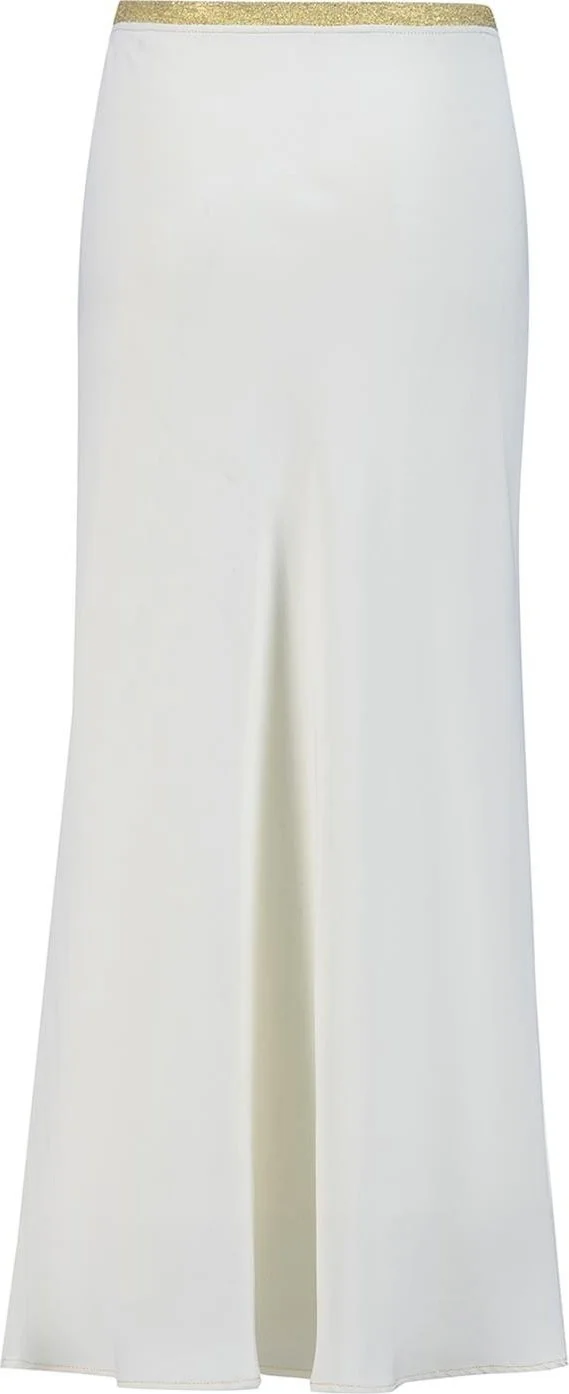 ARMINE Flared Satin Skirt 24K1714 Moonstone