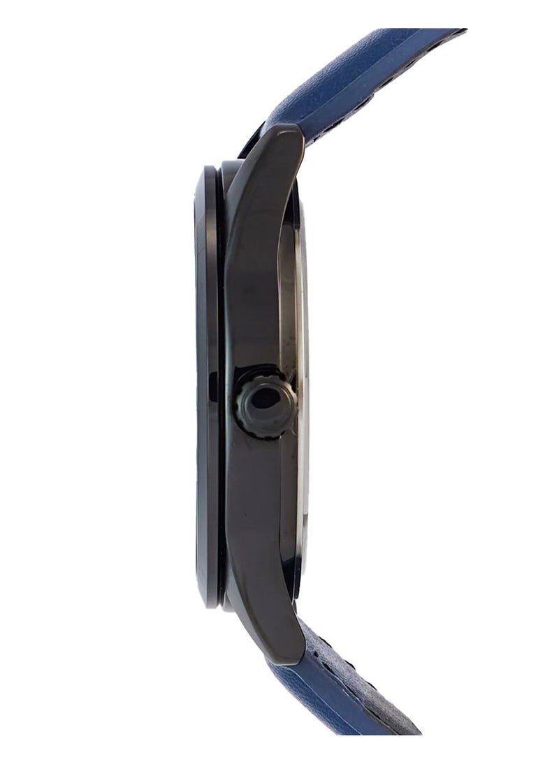 CASIO ساعة يد أنالوج جلدية للرجال MTP-VD02BL-2EUDF - Image 3