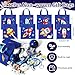 SNLN Outer Space Party Favors Birthday Supplies NonWoven Gift Bag Stress Ball Spaceship Toy Astronaut Eraser Silicone Bracelet Keychain Tattoo Sticker Galaxy Space Goodie Bags Party Decoration - Image 4