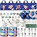 SNLN Outer Space Party Favors Birthday Supplies NonWoven Gift Bag Stress Ball Spaceship Toy Astronaut Eraser Silicone Bracelet Keychain Tattoo Sticker Galaxy Space Goodie Bags Party Decoration - Image 2