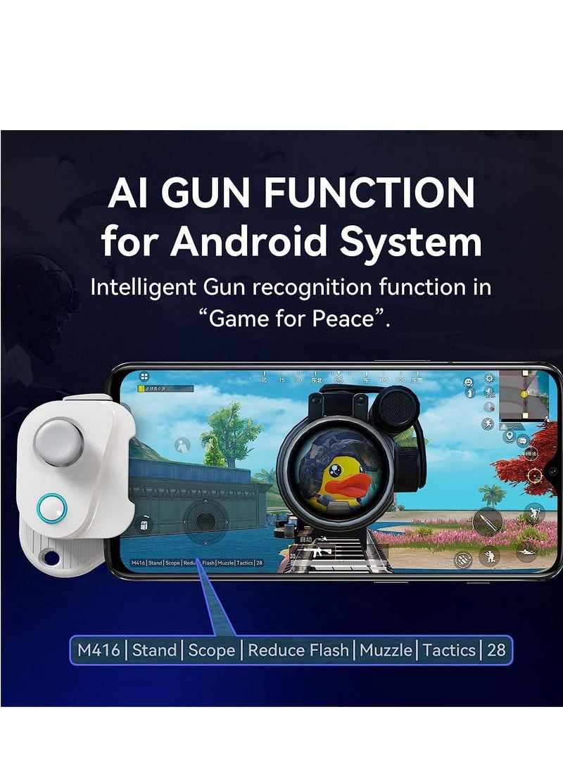 Mobile Game Controller Joystick for iPhone iOS 13.4 or Later Bluetooth 5.0 Gaming