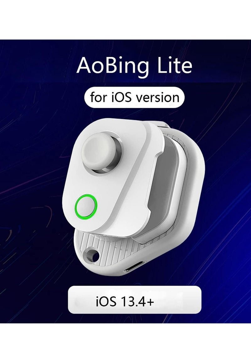 Mobile Game Controller Joystick for iPhone iOS 13.4 or Later Bluetooth 5.0 Gaming