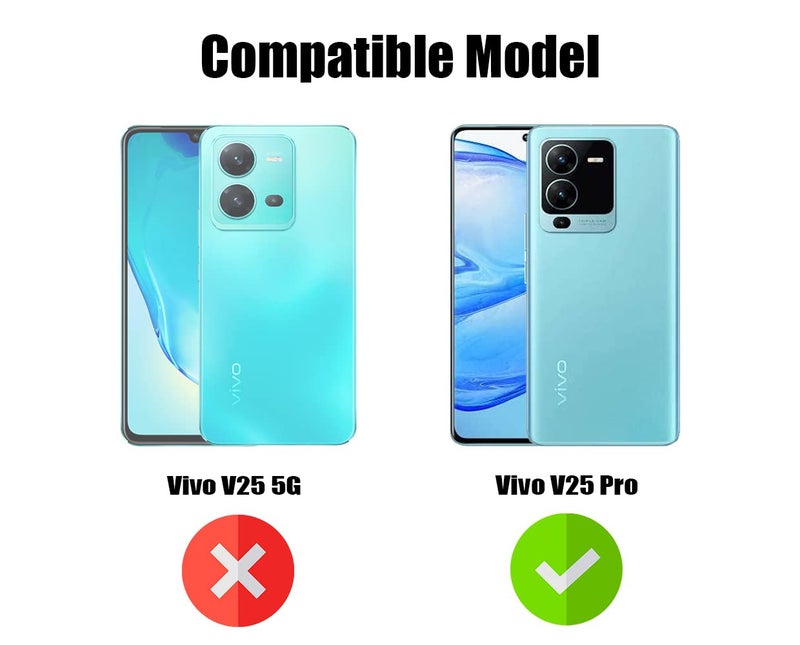Jkobi غطاء خلفي Jkobi لهاتف Vivo V25 Pro (سيليكون شفاف | حماية كاميرا نقية | ناعم ومرن لمخارج الشاحن والسماعات | واقيات صدمات | شفاف) - Image 4