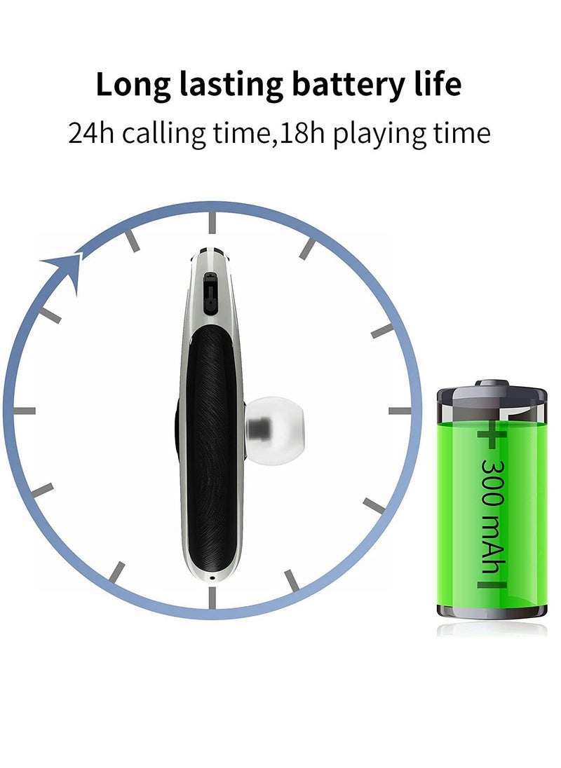 SYOSI - Bluetooth Headset Noise Canceling Wireless Earbuds in Ear Headset for IOS Android Car Acoustic System Laptops Headset - Image 1