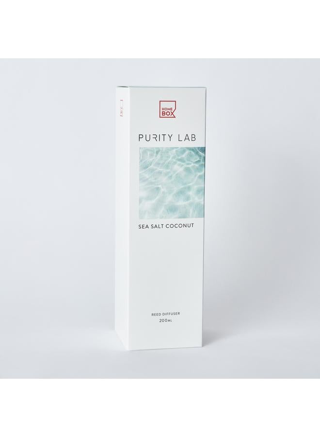 Home Box Premium Fragrance Sea Salt And Coconut Tea Reed Diffuser 200 Ml  - Image 4