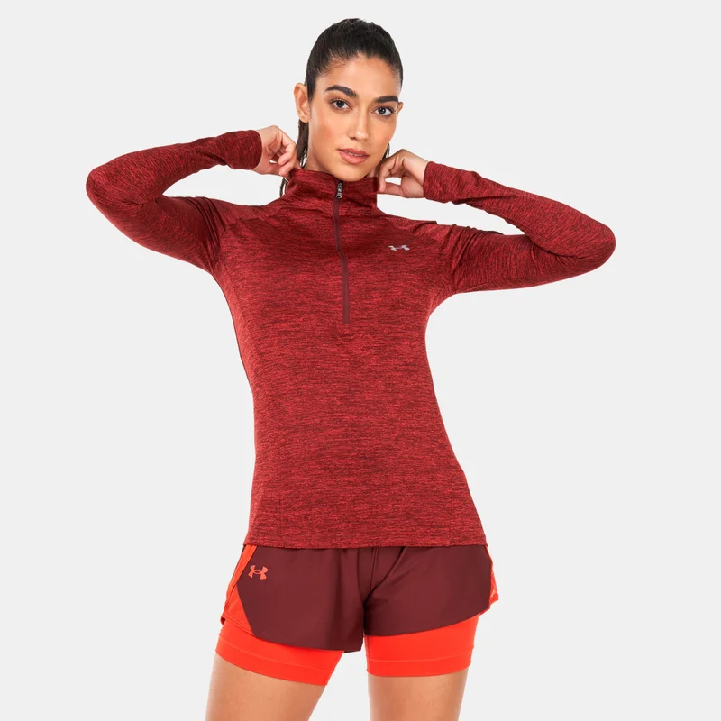 اندر ارمر بلوزة تدريب نسائية بتقنية    بسحاب نصفي