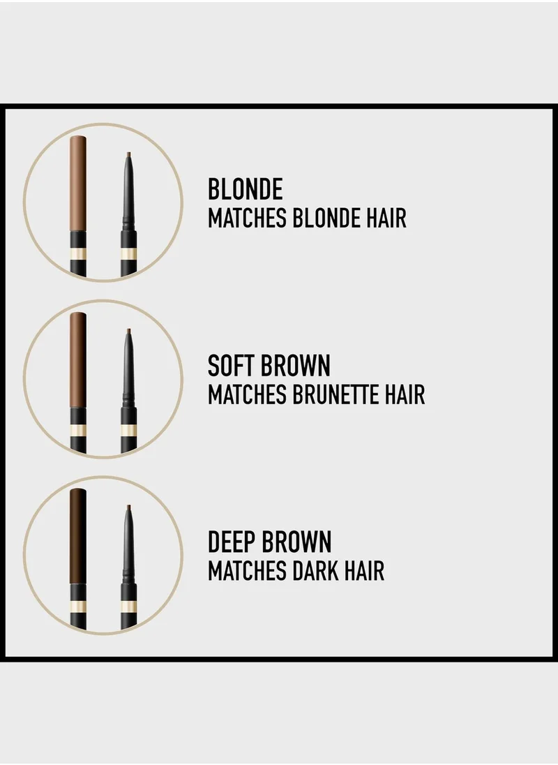 Max Factor Max Factor Brow Shaper – 30 – Deep Brown, 0.09g
