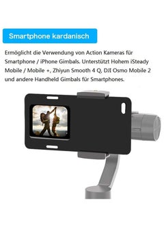 Y&D Camera Adapter for GoPro Hero, Smartphone Gimbal Mount Plate Hero 7 / 6 5 4 3+ iPhone Mobile 2 DJI and more  - Image 3