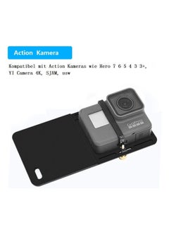Y&D Camera Adapter for GoPro Hero, Smartphone Gimbal Mount Plate Hero 7 / 6 5 4 3+ iPhone Mobile 2 DJI and more  - Image 2