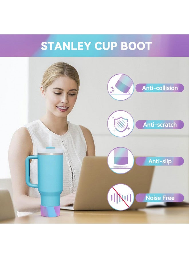 PICcircuit 2 PCS for Stanley Boot, Silicone Bottom for Stanley Cup Boot Quencher Adventure 40oz&for Hydroflask Boot 12-24oz for Stanley Tumbler Accessories for Stanley Cup Accessories Avoid Scratches&Noise - Image 5
