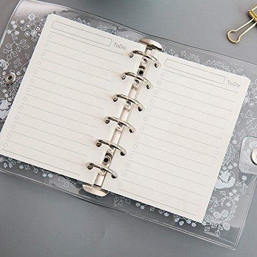 Harphia Planner Refill, Pocket Notebook, A7 Refill, 4.84 x 3.23'', 100 GSM Paper 45 Sheets (90 Pages) per Pack, Productive Inserts, Simple Design, Harphia (A7 Todo List) - Image 3